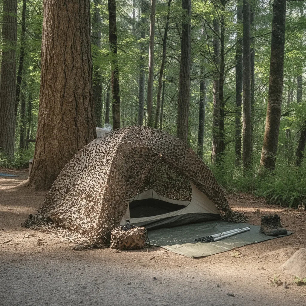 Tente Camouflage 1 Personne 4 Saisons