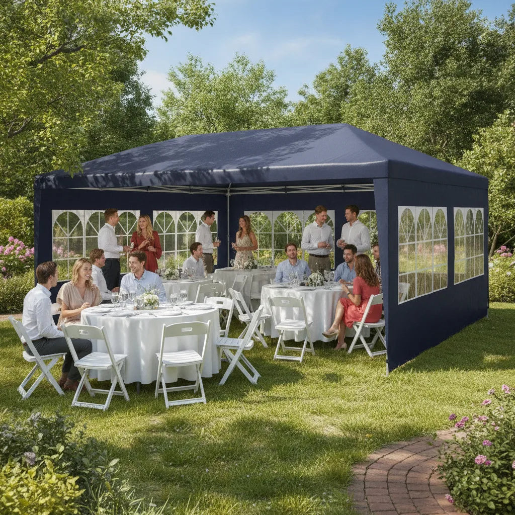 Tente de réception 3x6m - Espace événementiel chic et résistant