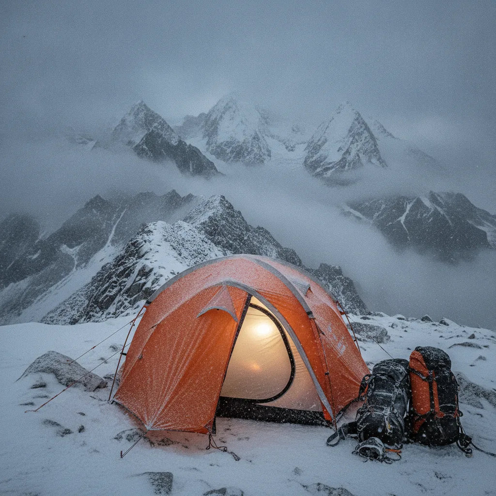 Tente Camp de Base 3 Places : Expédition Extrême