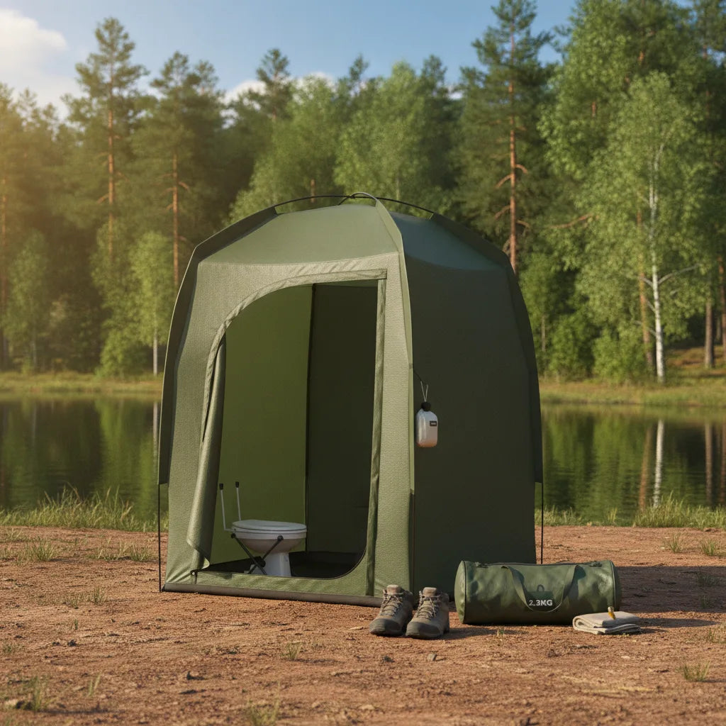 Tente de Toilette Camping Nomade - Intimité & Confort Extérieur