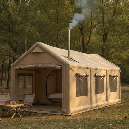 Tente Gonflable Maison 4P - Glamping Premium