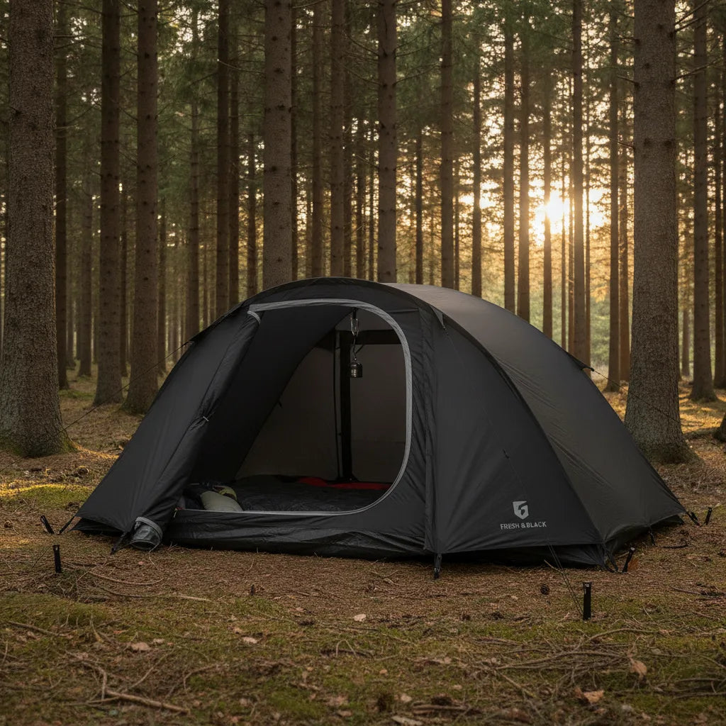 Tente Familiale Mobi Garden Fresh & Black 5-8 Personnes