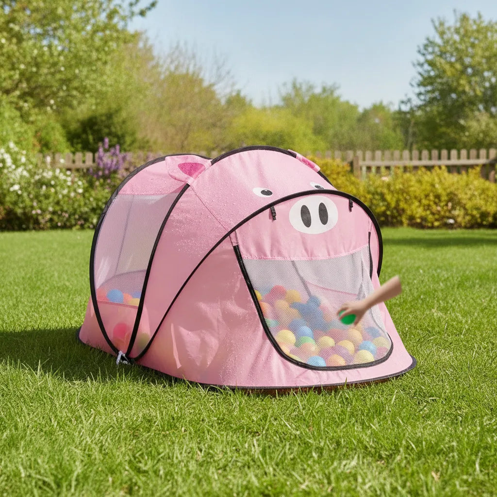 Tente Pop Up Enfant : Aire de Jeu & Cabane Magique