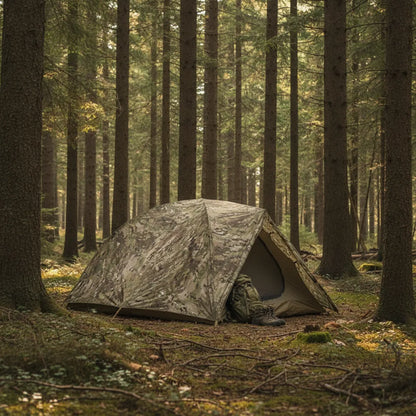 Tente Camouflage 1 Personne 4 Saisons