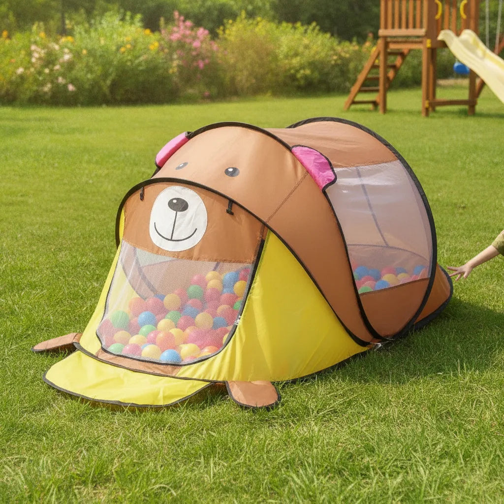 Tente Pop Up Enfant : Aire de Jeu & Cabane Magique