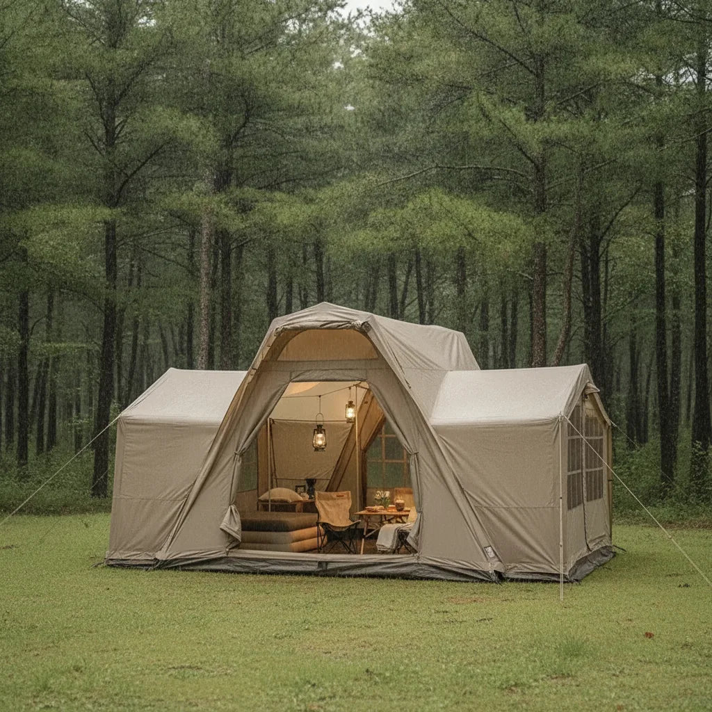 Tente Gonflable Maison 4P - Glamping Premium