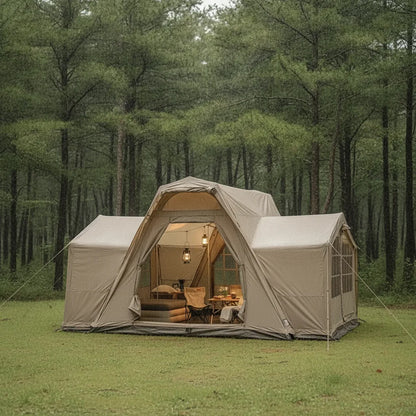 Tente Gonflable Maison 4P - Glamping Premium