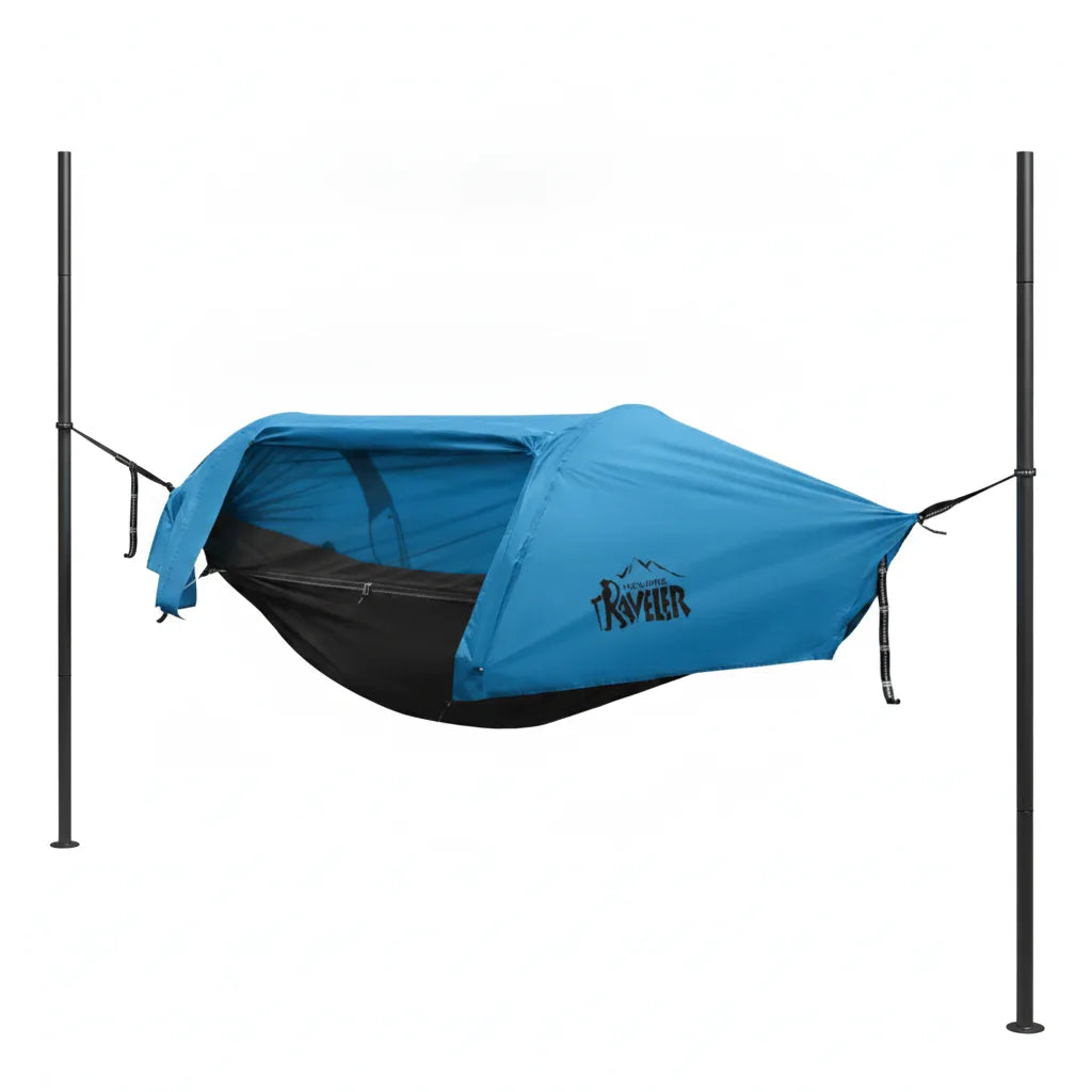 Hamac Tente 4-en-1 : Abri Nomade Imperméable