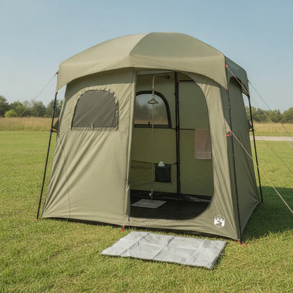 Tente de Douche Camping Polyvalente 2 Compartiments