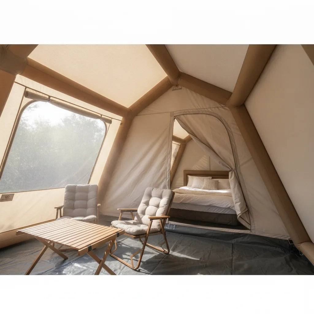 Tente Gonflable Maison 4P - Glamping Premium