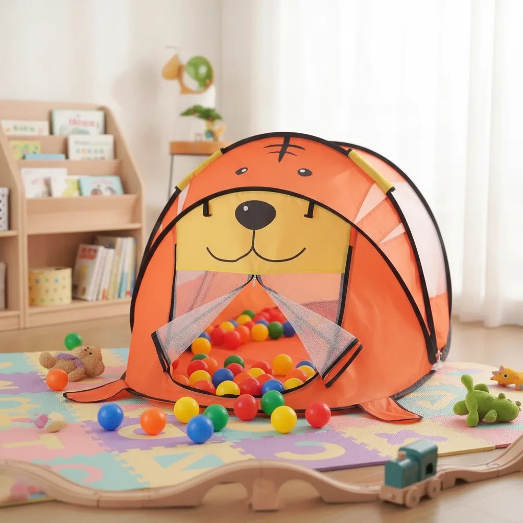 Tente Pop Up Enfant : Aire de Jeu & Cabane Magique