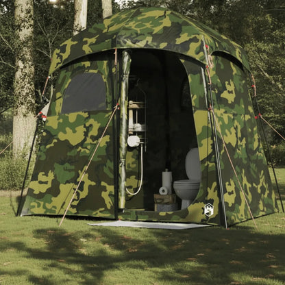 Tente de Douche Camping Polyvalente 2 Compartiments