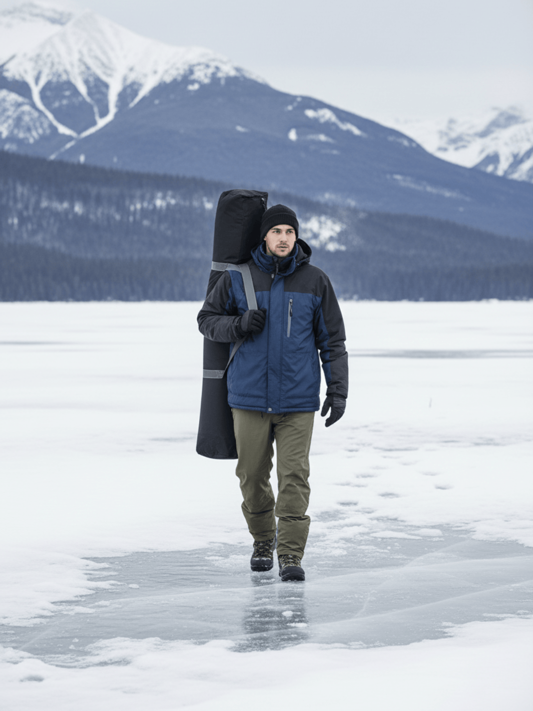 Tente de Pêche sur Glace Pop-Up 3-4 Personnes